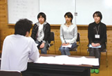 面接講座の様子