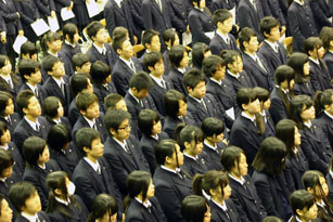 平成23年度第107回京都文教高等学校卒業式