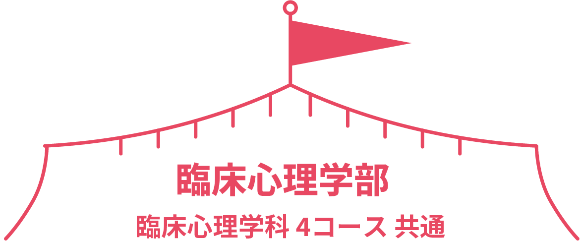 臨床心理学部 臨床心理学科 4コース 共通