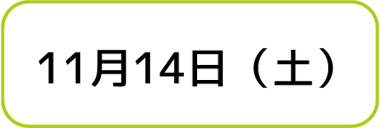 11月14日（土）