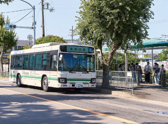 向島駅スクールバス乗り場